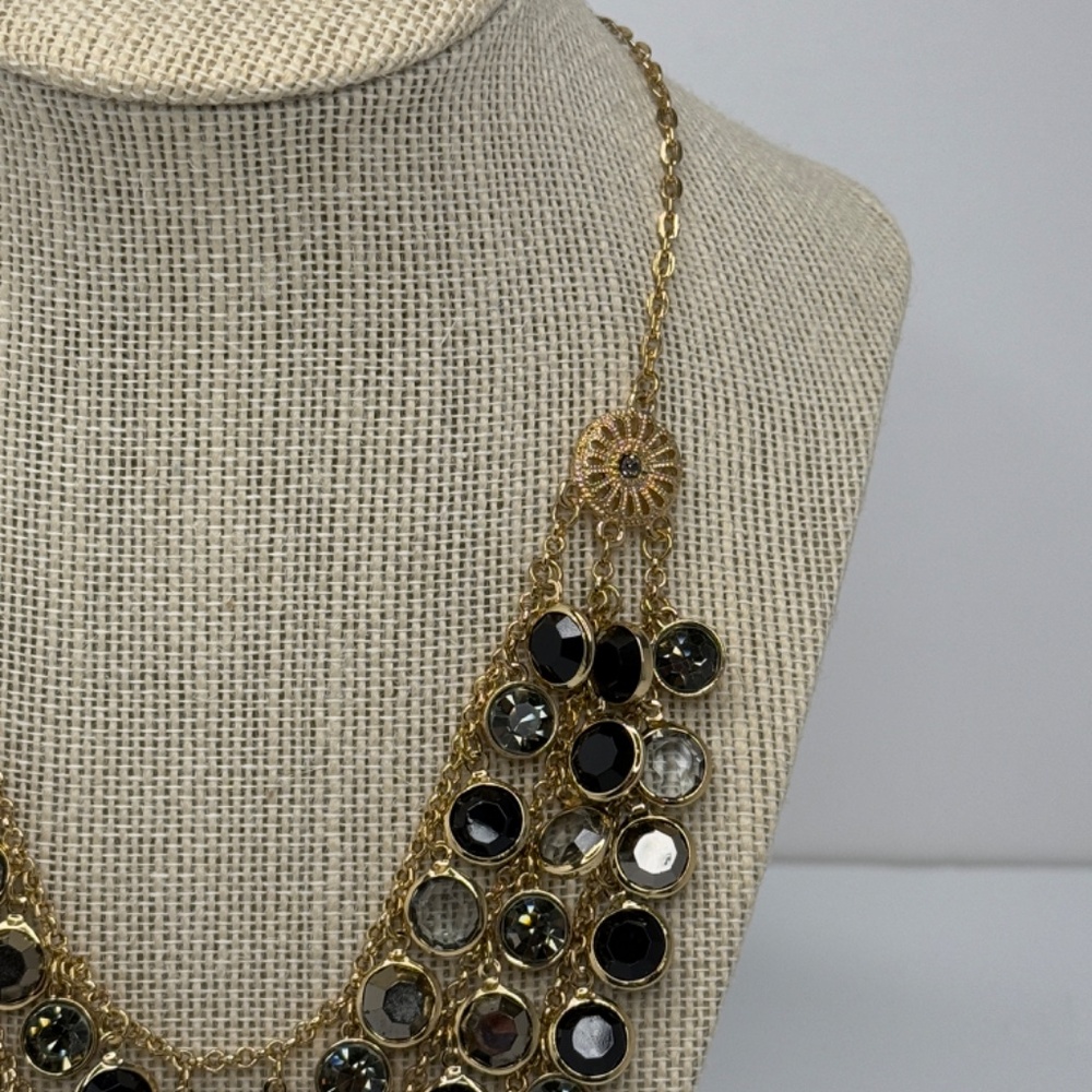 Multi-Strand Beaded Statement Piece, Adjustable - image 3